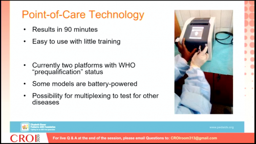 CROI 2020 point of care technology