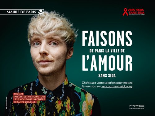 Campagne Paris Amour Sans SIDA